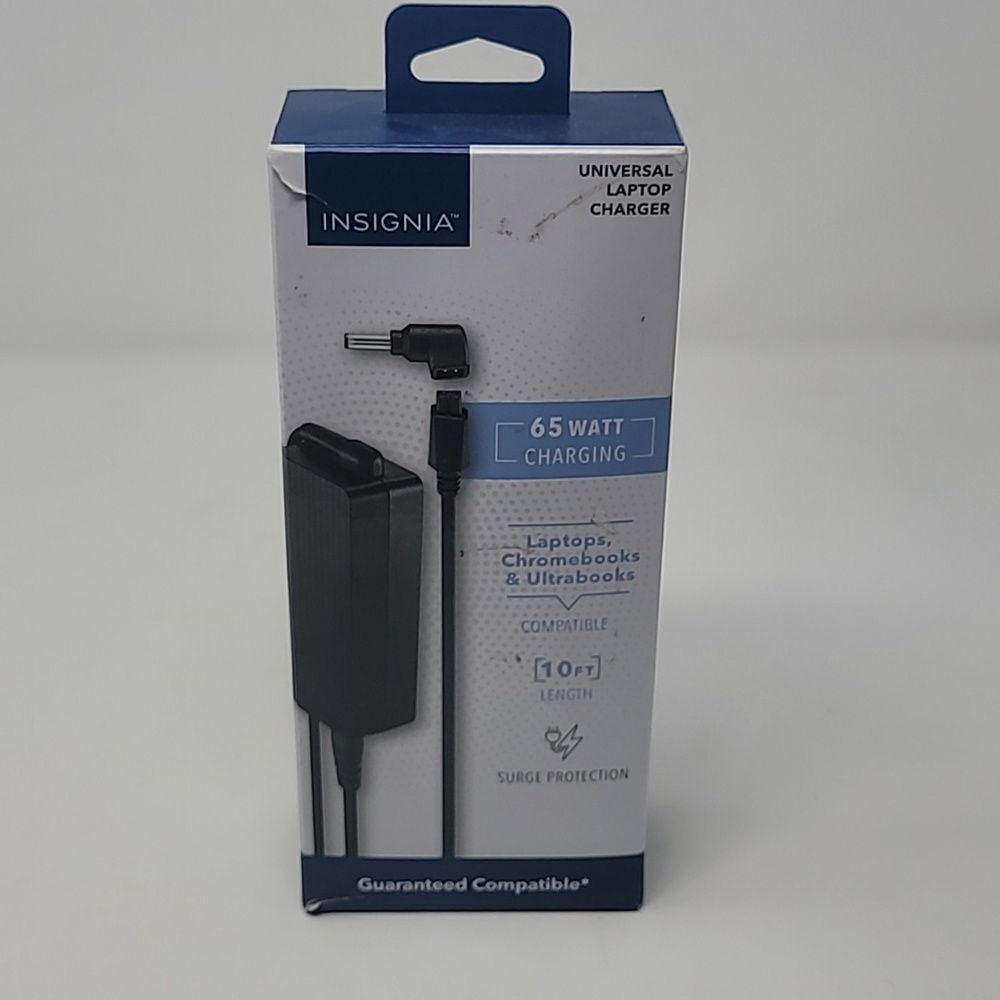 New Insignia 65 Watt Universal Laptop Charger NS-PWL965